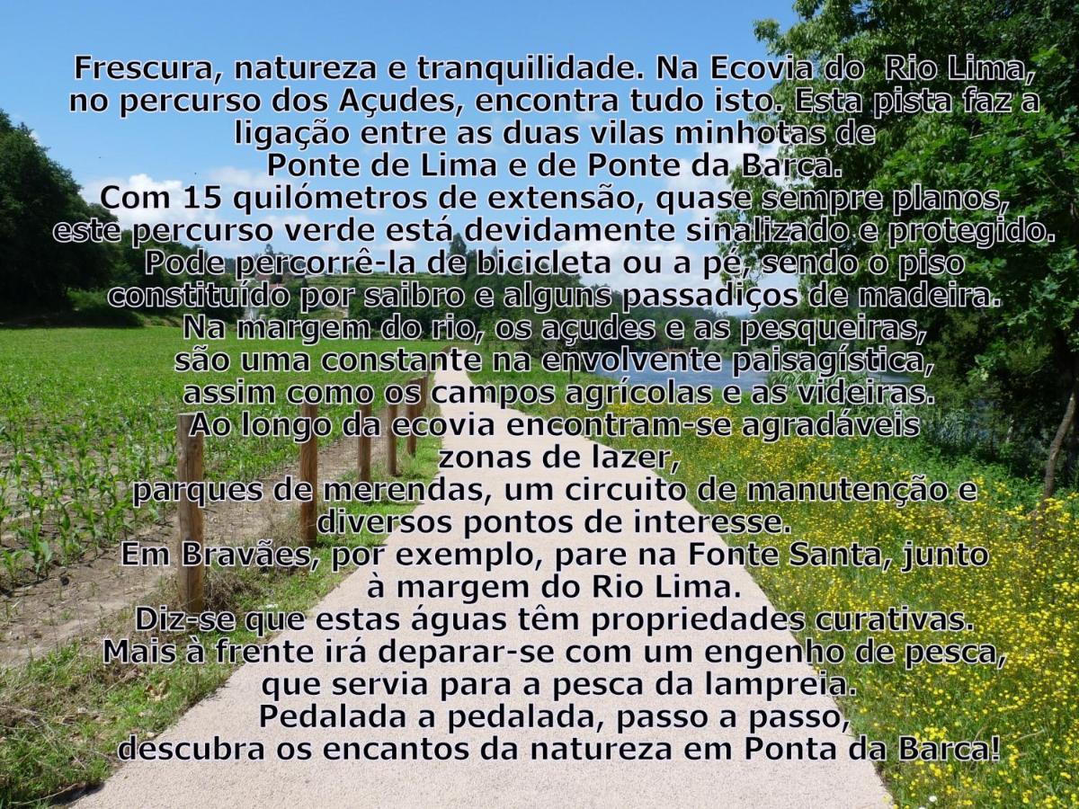 Casa Do Rio Appartement Ponte da Barca Buitenkant foto